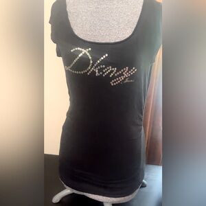 Vintage DKNY Jeans short-sleeved woman’s shirt. Size Medium